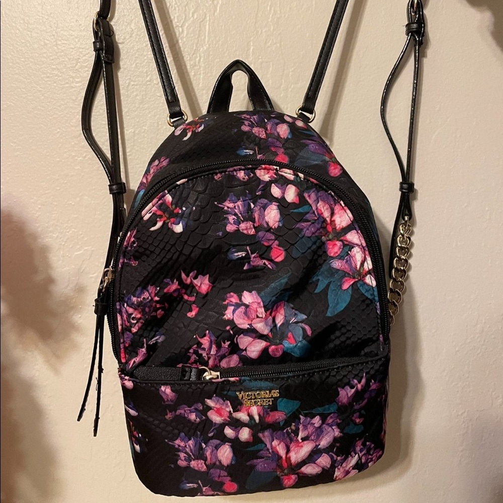 Original Victoria Secret foral mini backpack